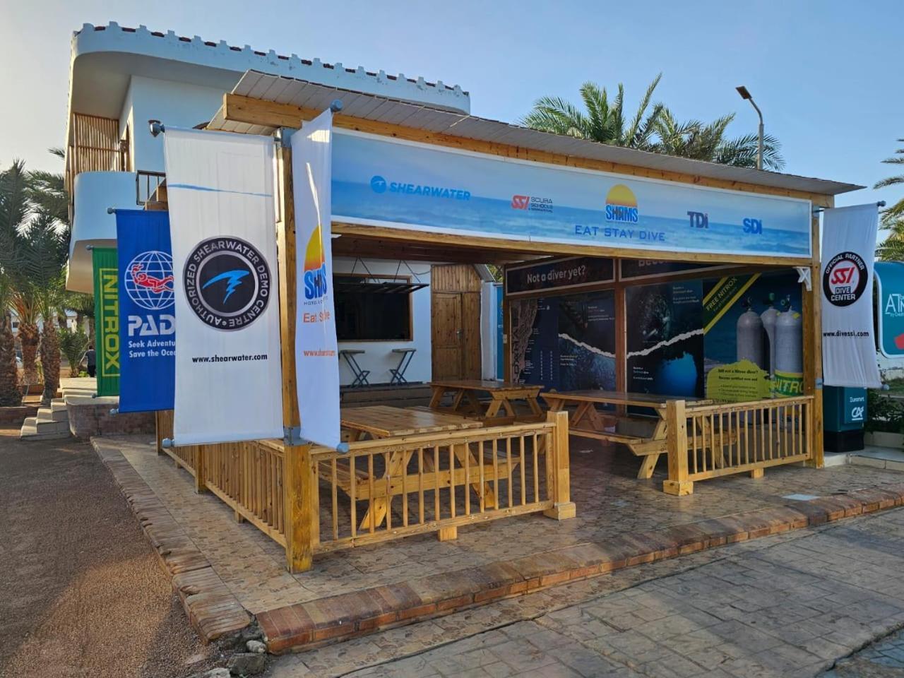 Shams Hotel & Dive Centre Dahab Eksteriør billede